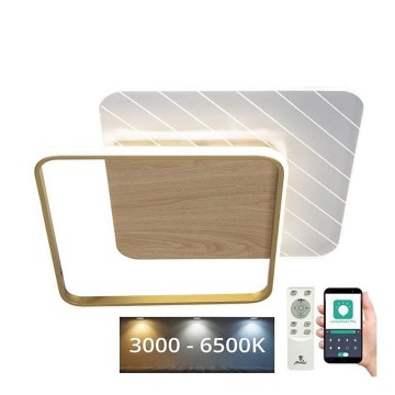 LED loftlampe dæmpbar LED/60W/230V 3000-6500K + fjernbetjening