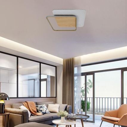 LED loftlampe dæmpbar LED/60W/230V 3000-6500K + fjernbetjening