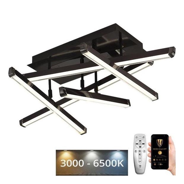 LED loftlampe dæmpbar LED/60W/230V 3000-6500K + fjernbetjening