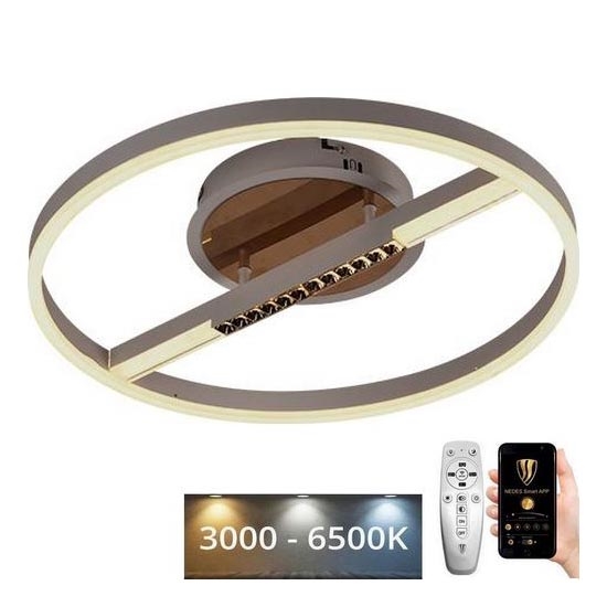 LED loftlampe dæmpbar LED/60W/230V 3000-6500K + fjernbetjening