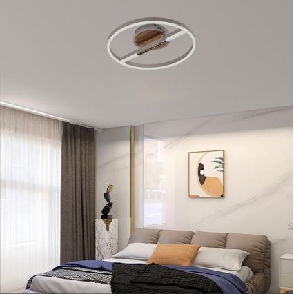 LED loftlampe dæmpbar LED/60W/230V 3000-6500K + fjernbetjening