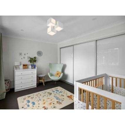 LED loftlampe dæmpbar LED/60W/230V 3000-6500K + fjernbetjening
