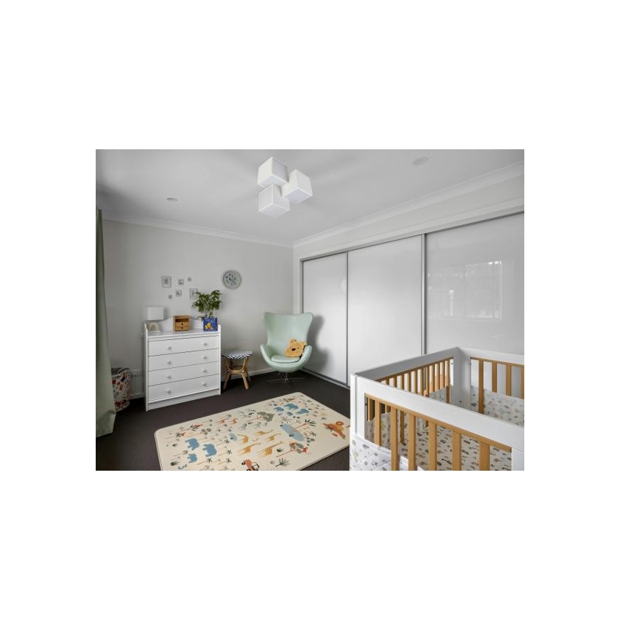 LED loftlampe dæmpbar LED/60W/230V 3000-6500K + fjernbetjening