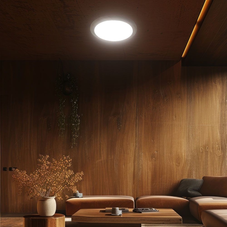 LED loftlampe dæmpbar LED/60W/230V 3000-6500K + fjernbetjening