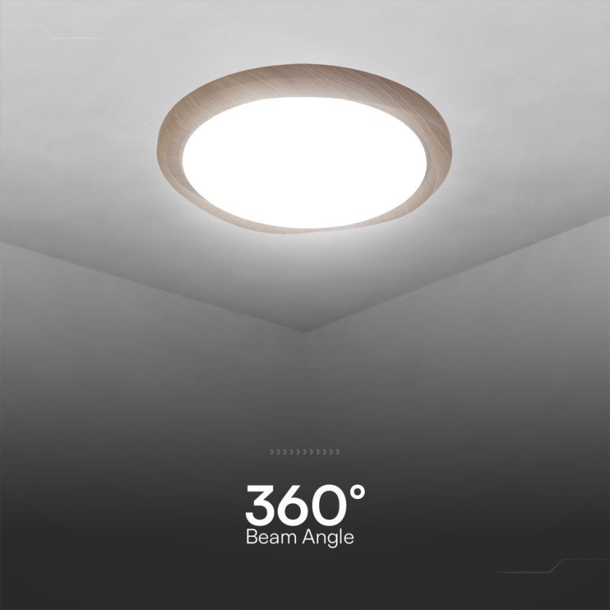 LED loftlampe dæmpbar LED/60W/230V 3000-6500K + fjernbetjening