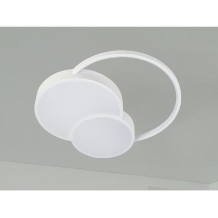 LED loftlampe dæmpbar LED/60W/230V 3000-6500K hvid + fjernbetjening