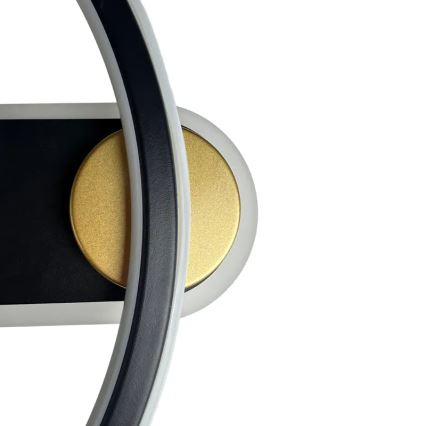 LED loftlampe dæmpbar LED/60W/230V 3000-6500K sort + fjernbetjening
