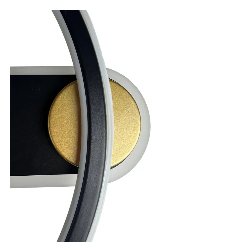 LED loftlampe dæmpbar LED/60W/230V 3000-6500K sort + fjernbetjening