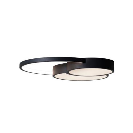 LED loftlampe dæmpbar LED/60W/230V 3000-6500K sort + fjernbetjening
