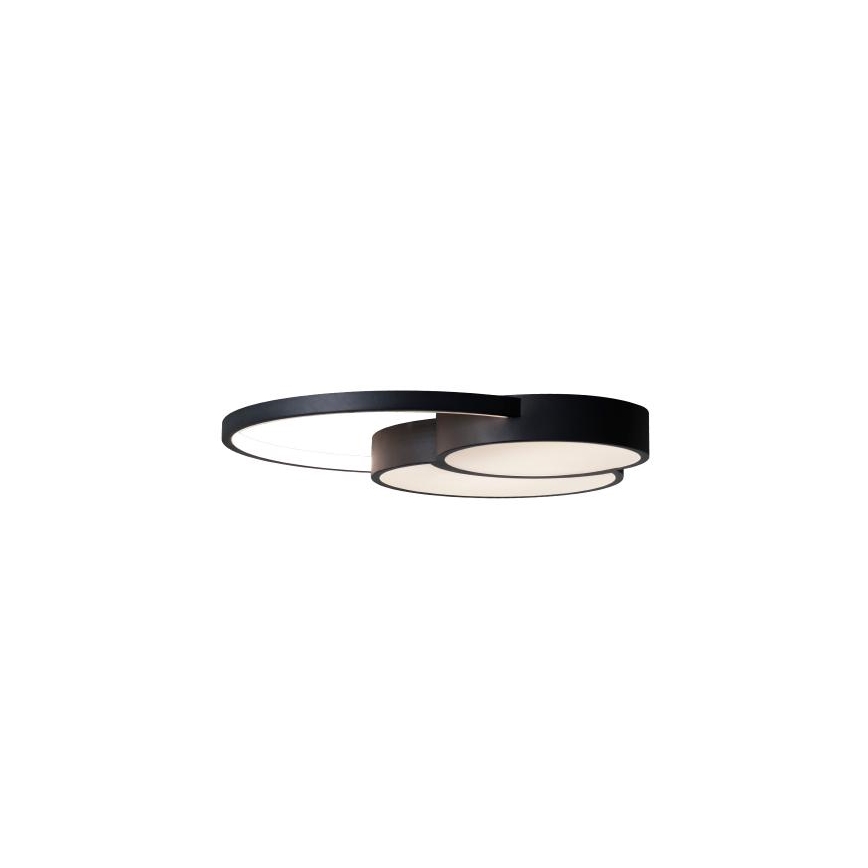 LED loftlampe dæmpbar LED/60W/230V 3000-6500K sort + fjernbetjening