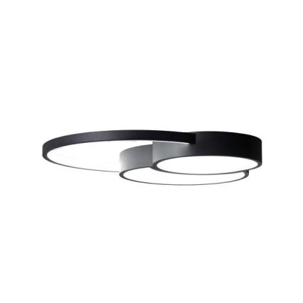 LED loftlampe dæmpbar LED/60W/230V 3000-6500K sort + fjernbetjening
