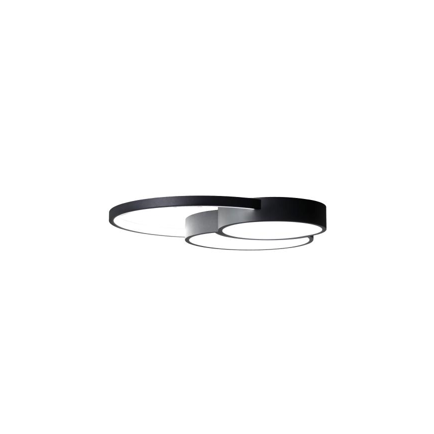 LED loftlampe dæmpbar LED/60W/230V 3000-6500K sort + fjernbetjening