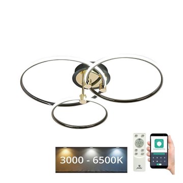 LED loftlampe dæmpbar LED/64W/230V 3000-6500K + fjernbetjening