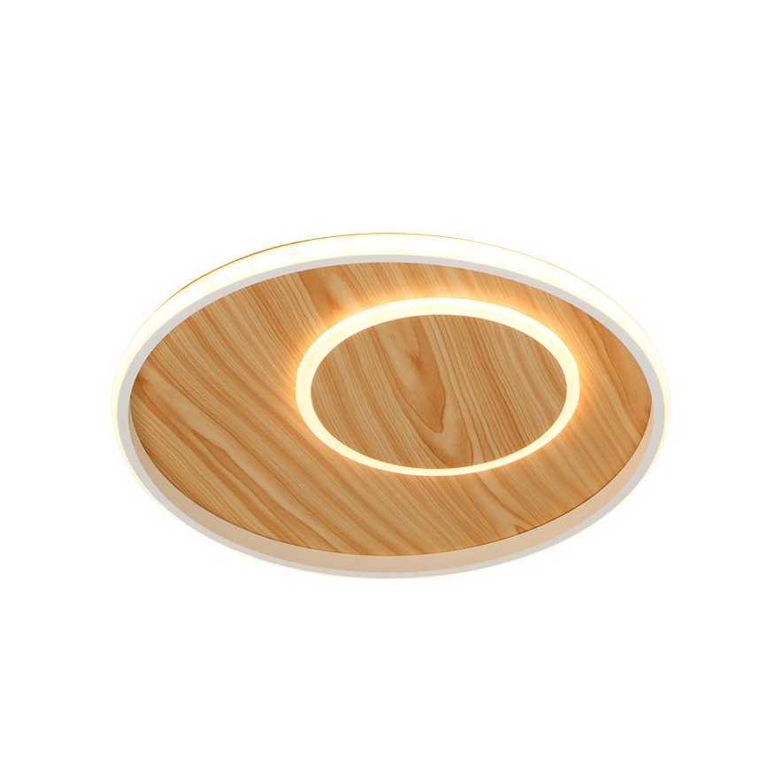 LED loftlampe dæmpbar LED/65W/230V 3000-6500K brun + fjernbetjening