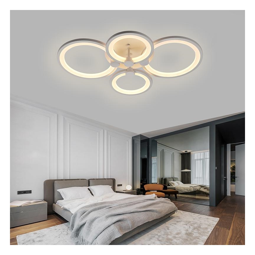 LED loftlampe dæmpbar LED/65W/230V 3000-6500K + fjernbetjening