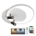 LED loftlampe dæmpbar LED/65W/230V 3000-6500K hvid + fjernbetjening