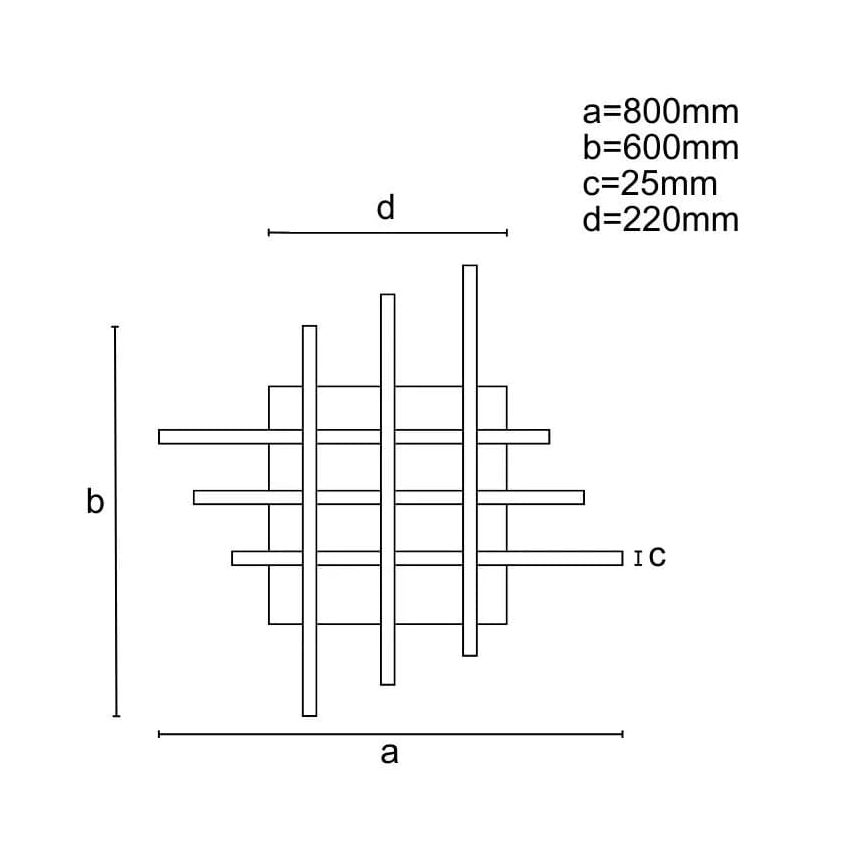 LED loftlampe dæmpbar LED/70W/230V 3000-6500K + fjernbetjening