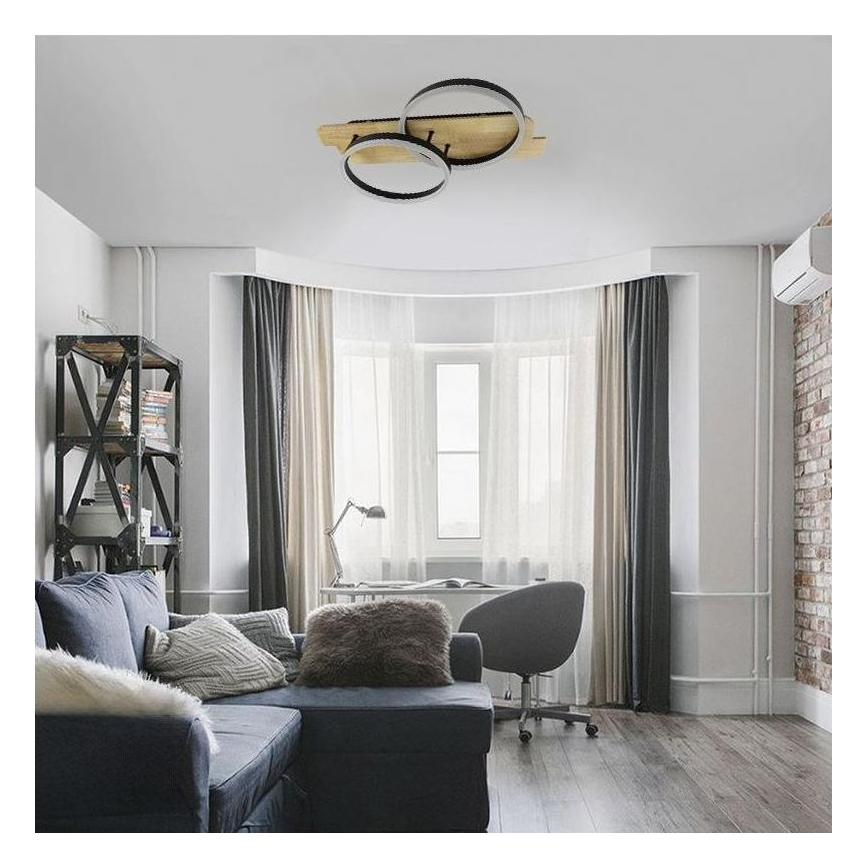 LED loftlampe dæmpbar LED/70W/230V 3000-6500K eg + fjernbetjening