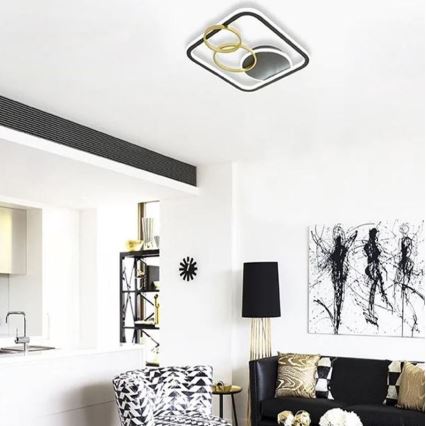 LED loftlampe dæmpbar LED/70W/230V 3000-6500K + fjernbetjening