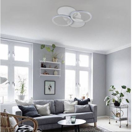 LED loftlampe dæmpbar LED/70W/230V 3000-6500K + fjernbetjening