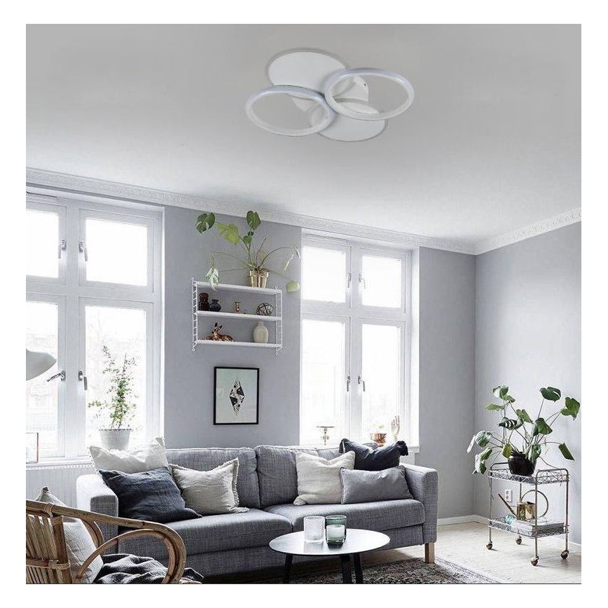 LED loftlampe dæmpbar LED/70W/230V 3000-6500K + fjernbetjening