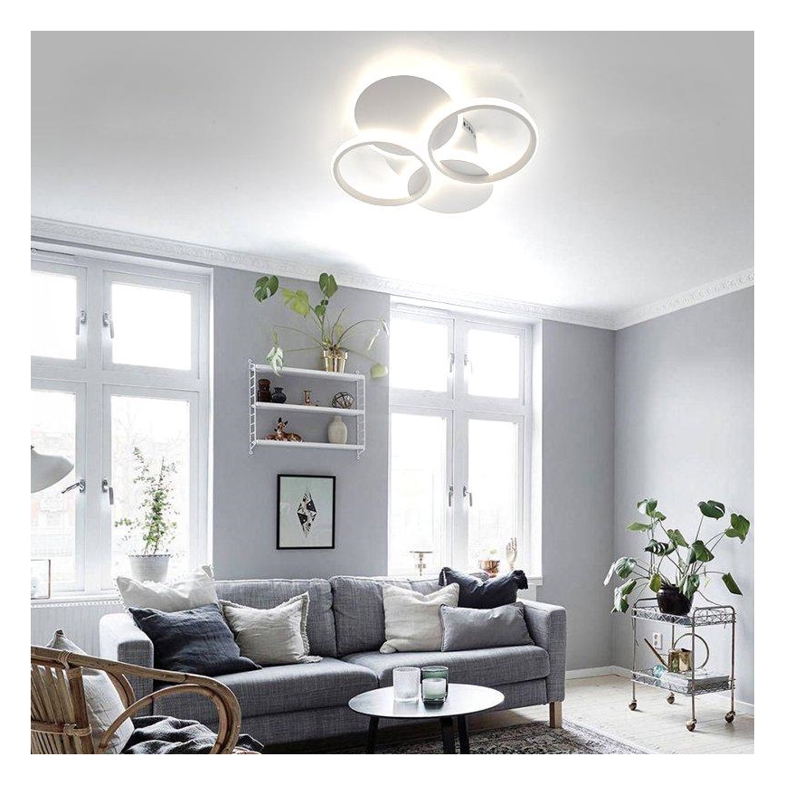 LED loftlampe dæmpbar LED/70W/230V 3000-6500K + fjernbetjening