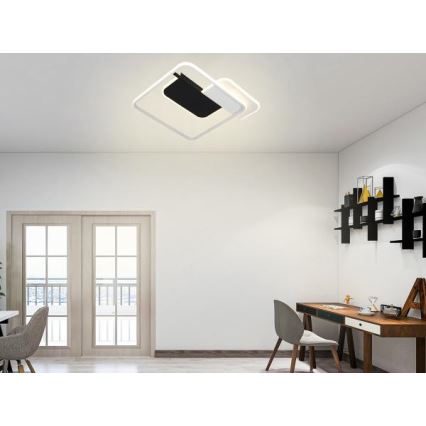 LED loftlampe dæmpbar LED/70W/230V 3000-6500K + fjernbetjening