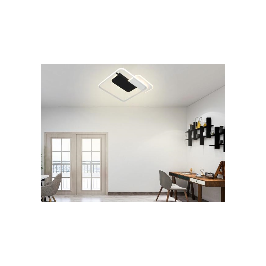 LED loftlampe dæmpbar LED/70W/230V 3000-6500K + fjernbetjening