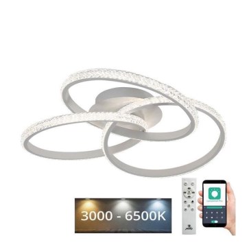 LED loftlampe dæmpbar LED/70W/230V 3000-6500K hvid + fjernbetjening
