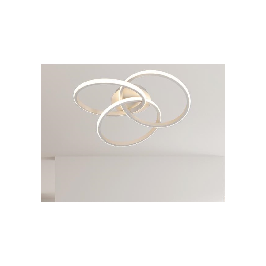 LED loftlampe dæmpbar LED/70W/230V 3000-6500K hvid + fjernbetjening