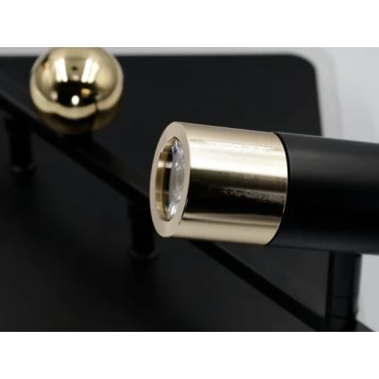 LED loftlampe dæmpbar LED/70W/230V 3000-6500K sort + fjernbetjening