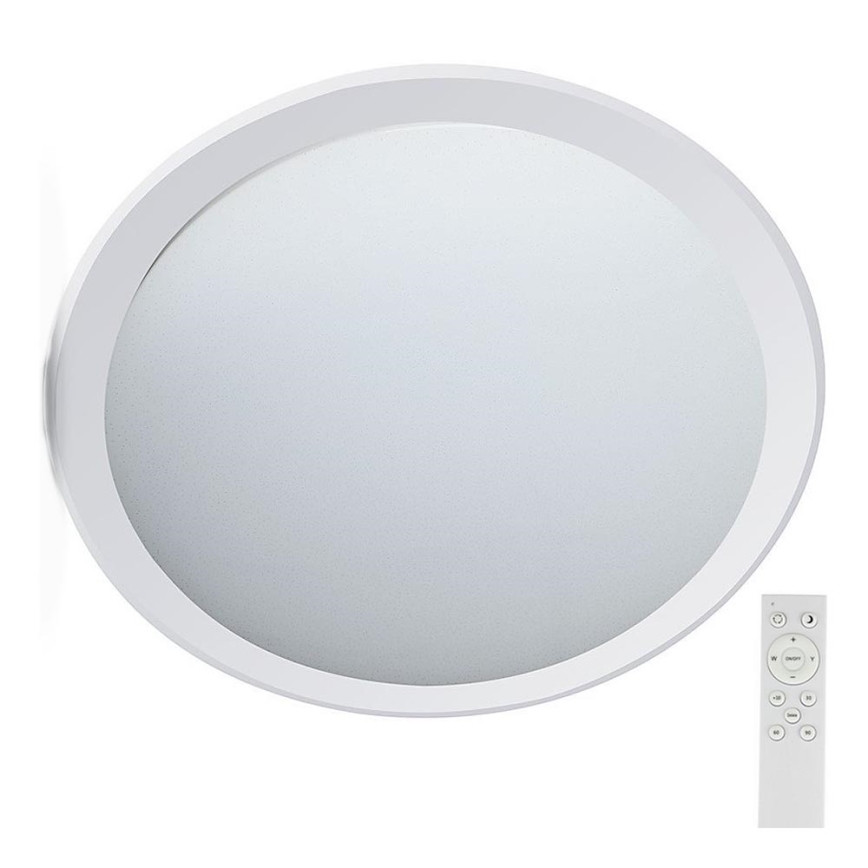 LED loftlampe dæmpbar LED/72W/230V 3000-6500K diameter 67 cm hvid + fjernbetjening