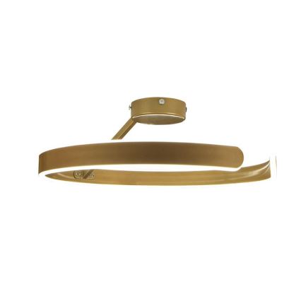 LED loftlampe dæmpbar LED/72W/230V 3000-6500K guldfarvet + fjernbetjening