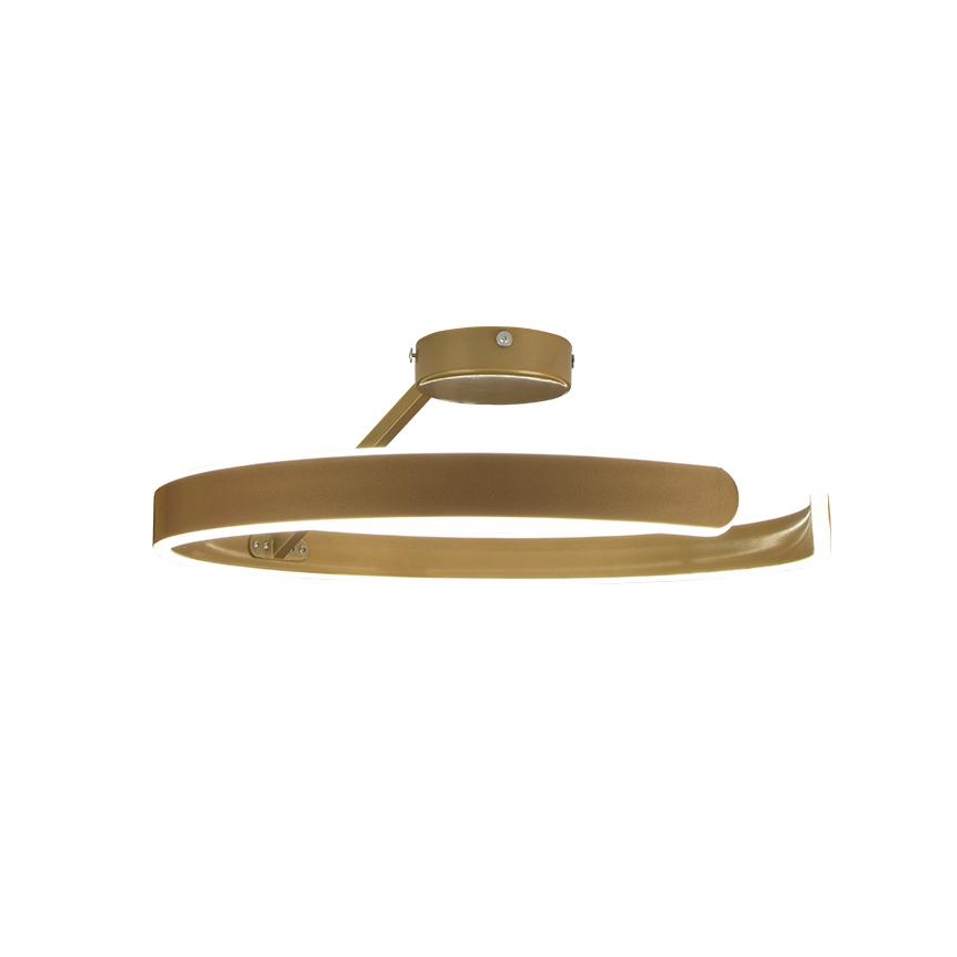 LED loftlampe dæmpbar LED/72W/230V 3000-6500K guldfarvet + fjernbetjening
