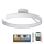 LED loftlampe dæmpbar LED/72W/230V 3000-6500K hvid + fjernbetjening