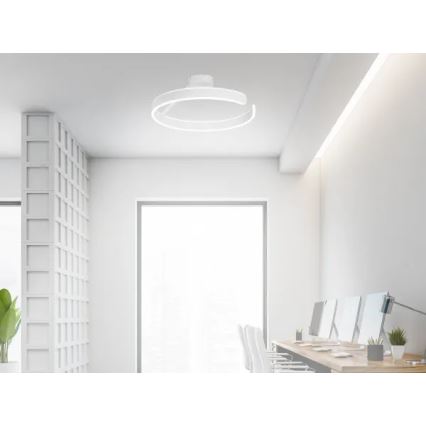 LED loftlampe dæmpbar LED/72W/230V 3000-6500K hvid + fjernbetjening