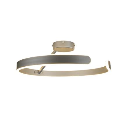LED loftlampe dæmpbar LED/72W/230V 3000-6500K mat krom + fjernbetjening