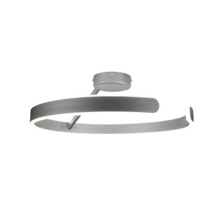 LED loftlampe dæmpbar LED/72W/230V 3000-6500K mat krom + fjernbetjening