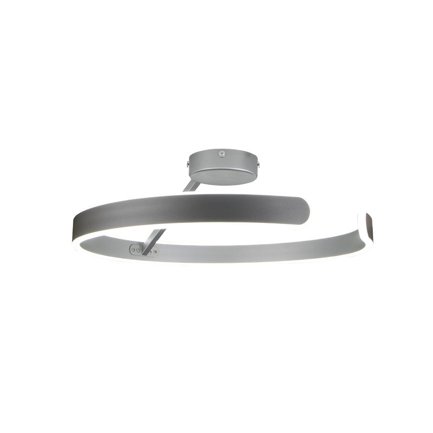 LED loftlampe dæmpbar LED/72W/230V 3000-6500K mat krom + fjernbetjening