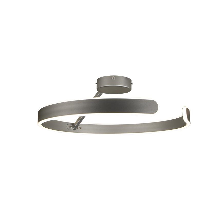 LED loftlampe dæmpbar LED/72W/230V 3000-6500K mat krom + fjernbetjening