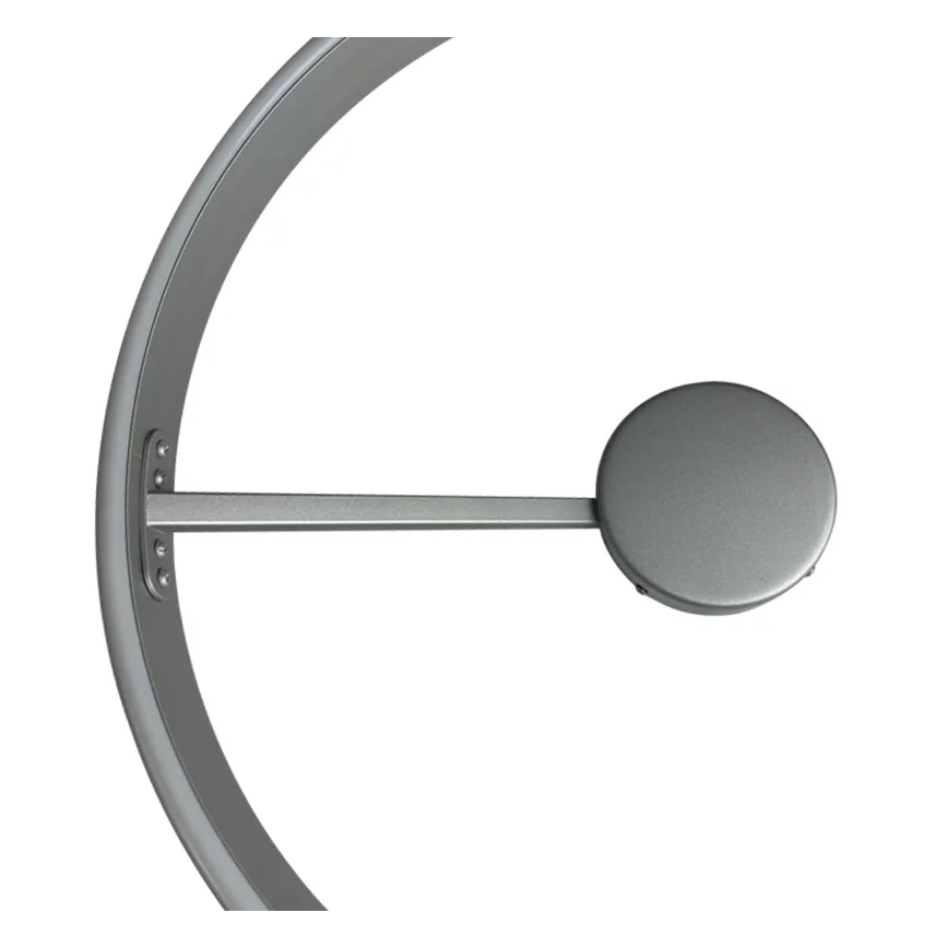 LED loftlampe dæmpbar LED/72W/230V 3000-6500K mat krom + fjernbetjening