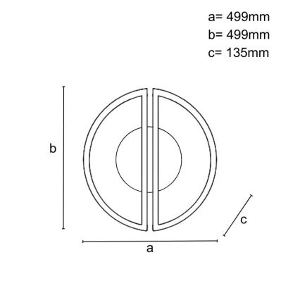 LED loftlampe dæmpbar LED/75W/230V 3000-6500K bøg + fjernbetjening