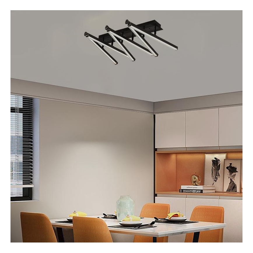 LED loftlampe dæmpbar LED/75W/230V 3000-6500K + fjernbetjening