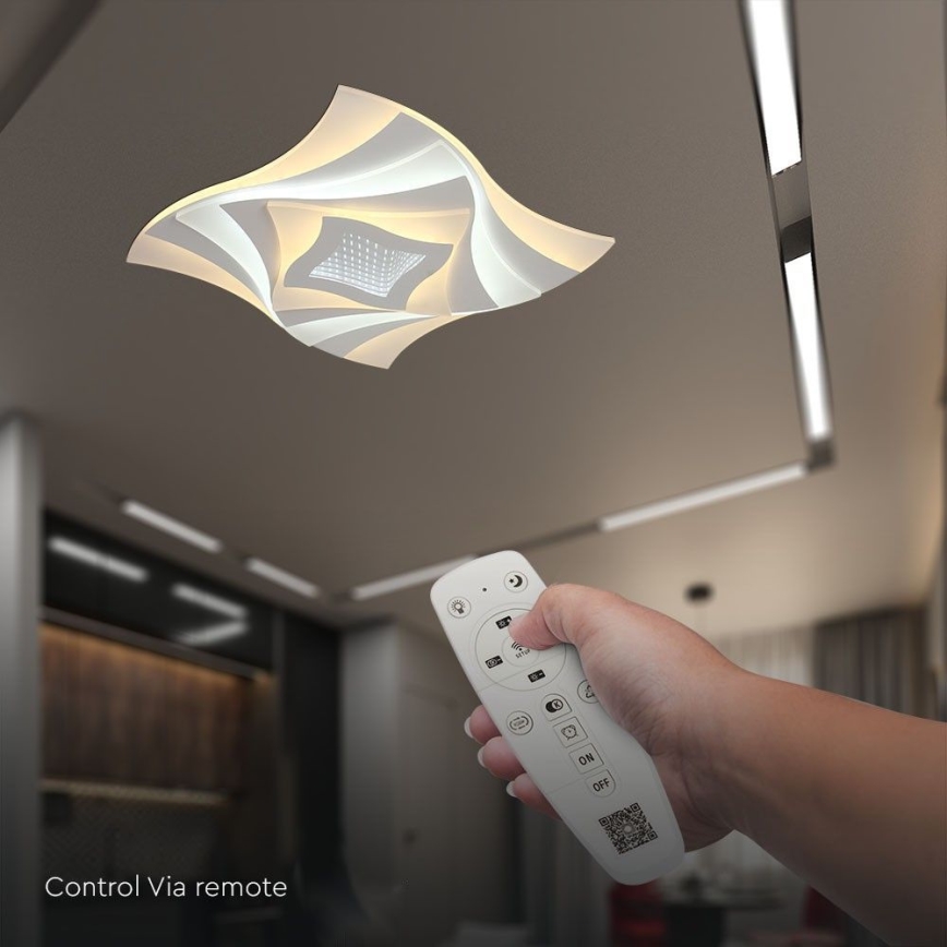 LED loftlampe dæmpbar LED/75W/230V 3000-6500K + fjernbetjening