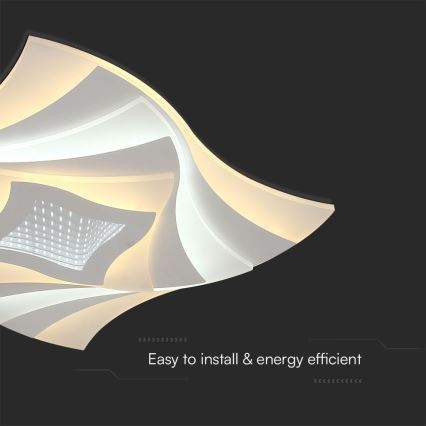 LED loftlampe dæmpbar LED/75W/230V 3000-6500K + fjernbetjening