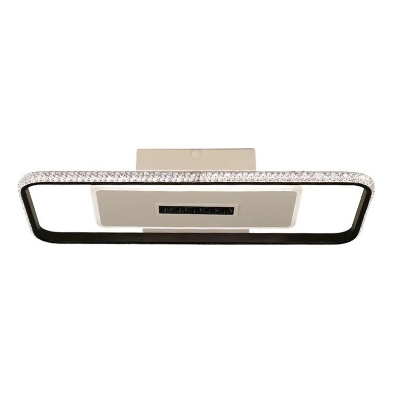 LED loftlampe dæmpbar LED/75W/230V 3000-6500K hvid/sort + fjernbetjening