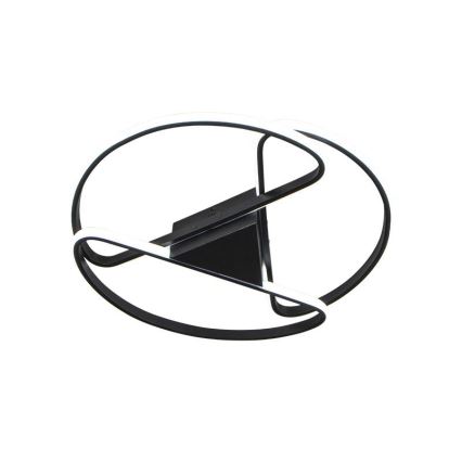 LED loftlampe dæmpbar LED/75W/230V 3000-6500K sort + fjernbetjening