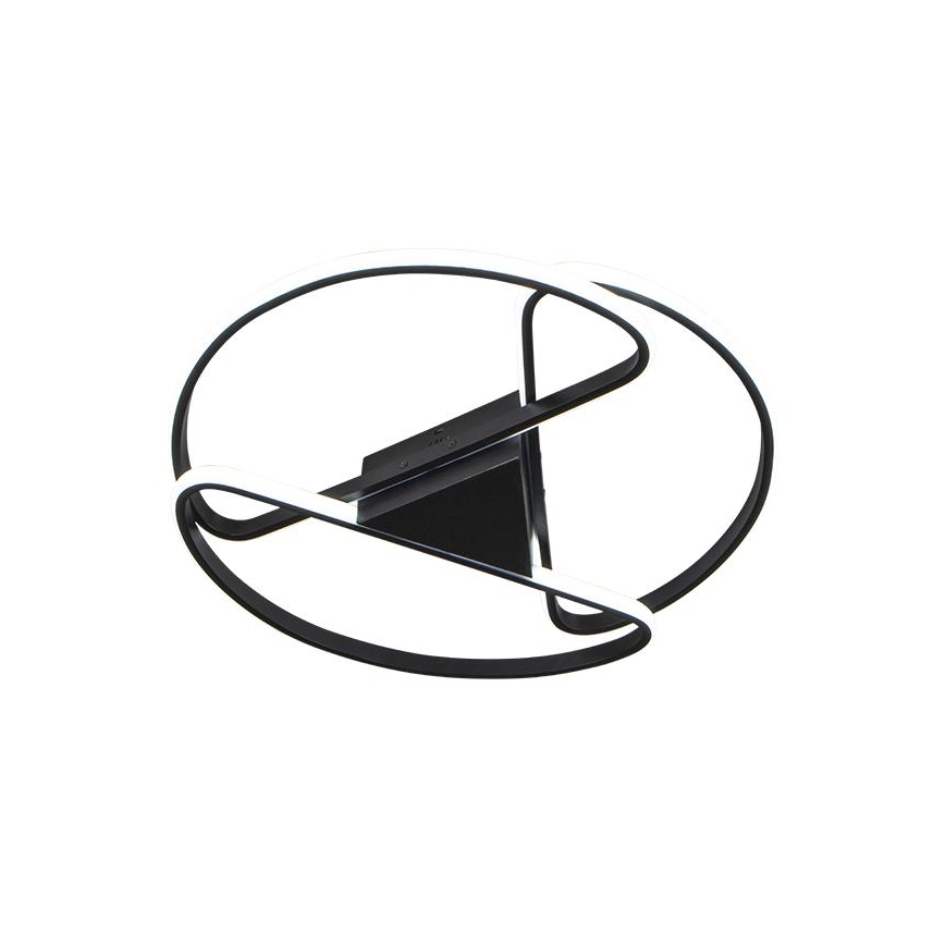 LED loftlampe dæmpbar LED/75W/230V 3000-6500K sort + fjernbetjening