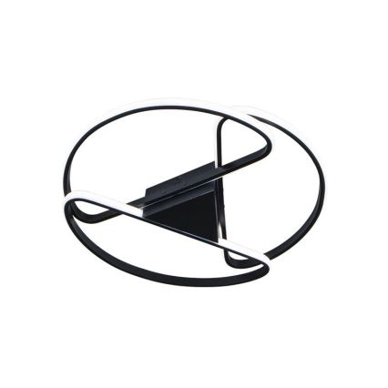 LED loftlampe dæmpbar LED/75W/230V 3000-6500K sort + fjernbetjening