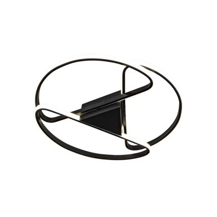 LED loftlampe dæmpbar LED/75W/230V 3000-6500K sort + fjernbetjening